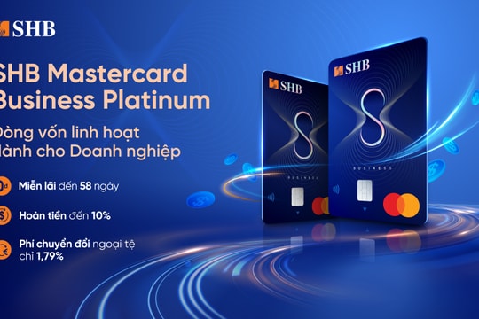 SHB ra mắt thẻ tín dụng doanh nghiệp