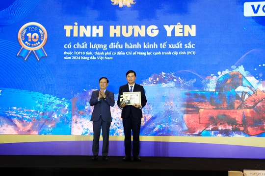 Hưng Yên lần đầu góp mặt Top 10 PCI