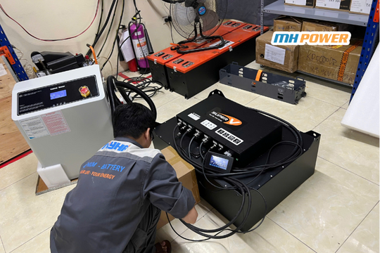 Pin Lithium SuperV – Đối tác tin cậy cho chuyển đổi năng lượng trong ngành xe nâng