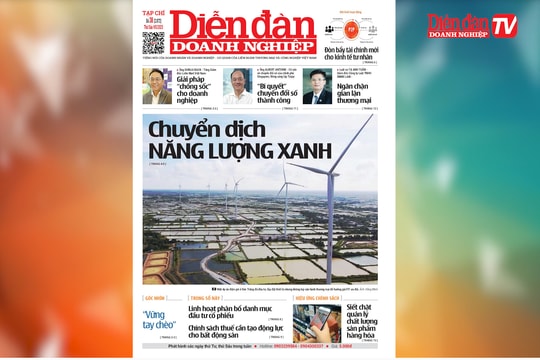 ĐIỂM BÁO NGÀY 9/5: Chuyển dịch NĂNG LƯỢNG XANH