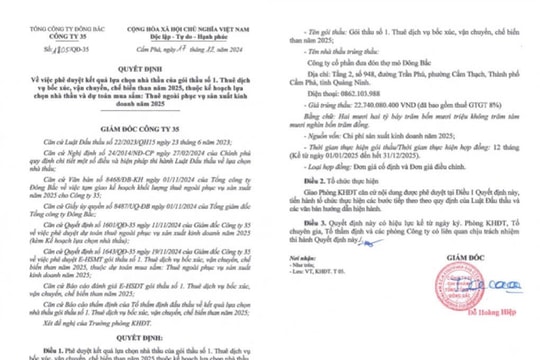 Quảng Ninh: “Sự ưu ái” dành cho Công ty cổ phần đưa đón thợ mỏ Đông Bắc?