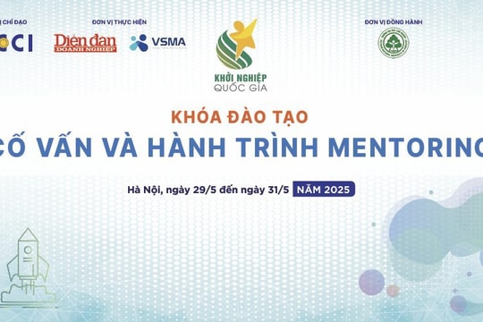 29 – 31/5: khoá đào tạo cố vấn và hành trình mentoring