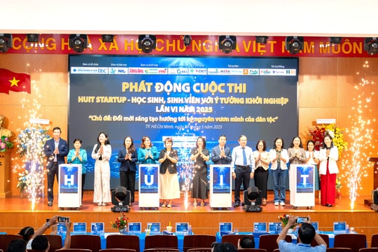 HUIT Startup 2025: Đổi mới sáng tạo hướng tới kỷ nguyên vươn mình của dân tộc