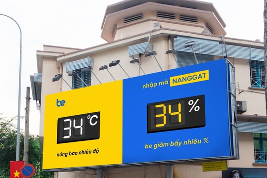 Khi nhãn hàng dùng luôn thời tiết làm quảng cáo