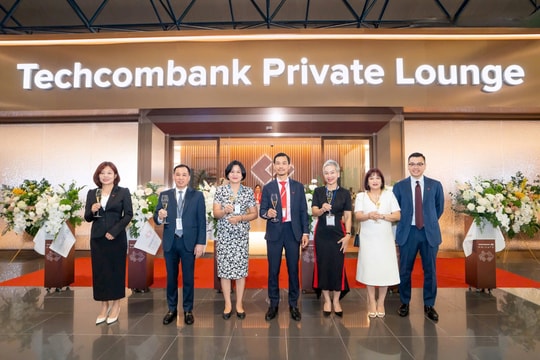 Khai trương phòng chờ Techcombank Private Lounge - Dấu ấn trong hành trình nâng tầm trải nghiệm khách hàng
