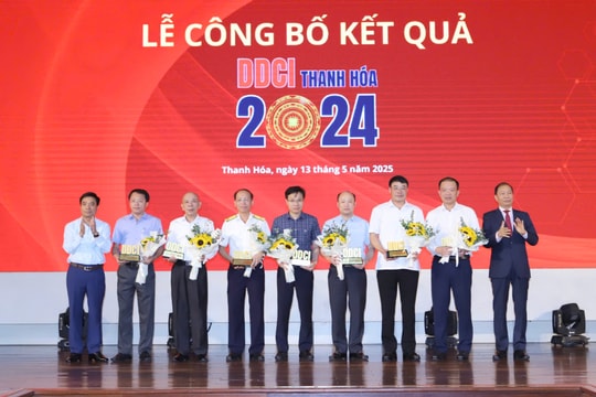 Thanh Hóa: Lễ công bố kết quả DDCI năm 2024
