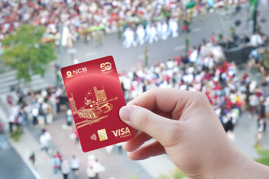 Thẻ NCB Visa Thống Nhất: Dấu ấn độc bản, trải nghiệm đặc quyền