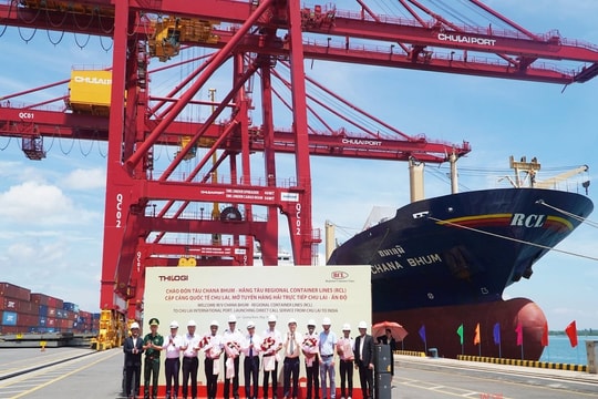 Mở tuyến hàng hải Chu Lai - Ấn Độ: Cơ hội giao thương mới