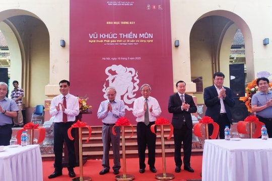 Trưng bày chuyên đề “Vũ khúc Thiền môn – Nghệ thuật Phật giáo thời Lý: Di sản và Công nghệ”