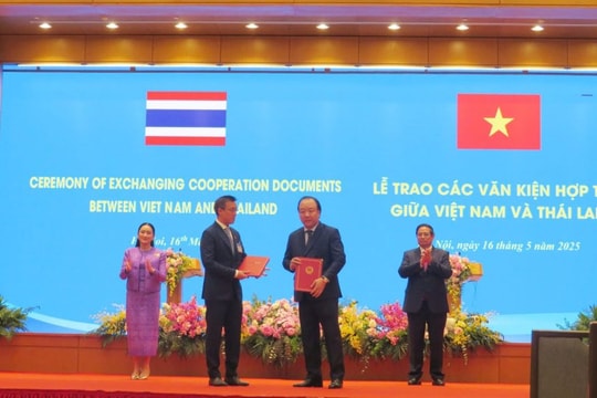 Việt Nam – Thái Lan ký kết hợp tác chiến lược thúc đẩy tiêu thụ hàng Việt