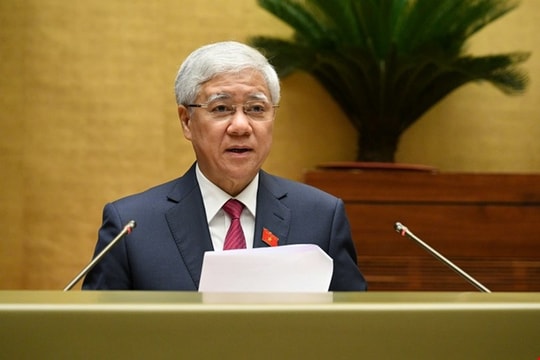 Trình Quốc hội Dự án Luật thống nhất hoạt động của Mặt trận Tổ quốc Việt Nam