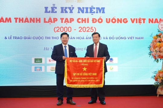 Tạp chí Đồ uống Việt Nam “25 năm – Truyền thông có trách nhiệm, Vì cộng đồng và Phát triển bền vững”