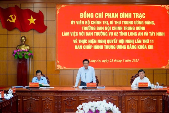 Tỉnh Tây Ninh sau sắp xếp có diện tích hơn 8.536 km2