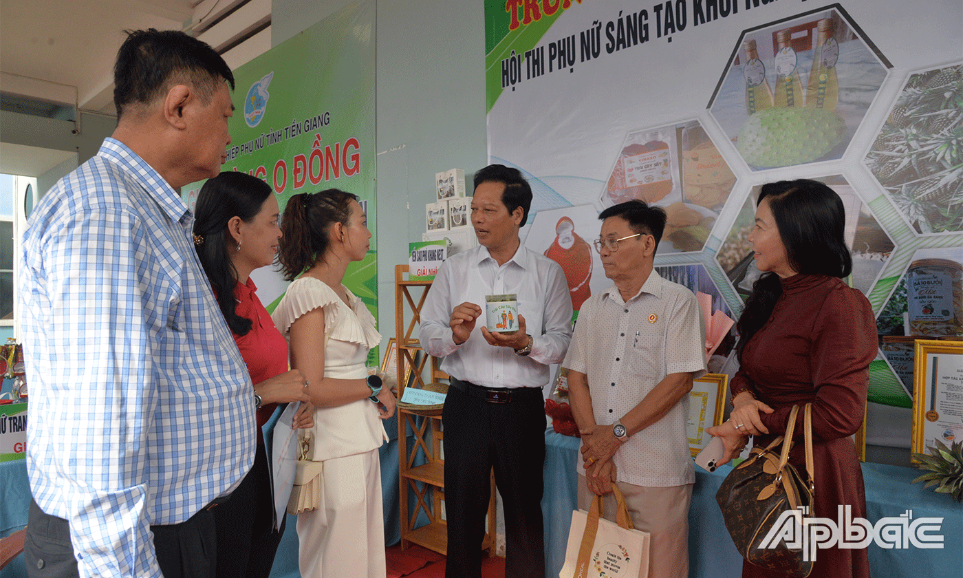 Tiền Giang: hỗ trợ phụ nữ khởi nghiệp đổi mới sáng tạo trong kỷ nguyên mới