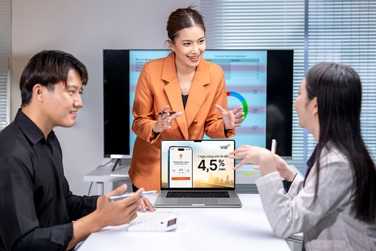 VIB ra mắt tài khoản Siêu Lợi Suất dành cho doanh nghiệp với lợi suất mỗi ngày đến 4,5%/năm