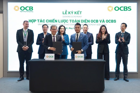 OCB ký kết hợp tác chiến lược toàn diện cùng công ty chứng khoán OCBS