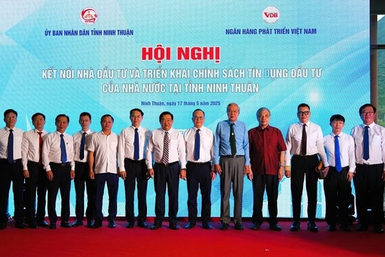 HỘI NGHỊ KẾT NỐI NHÀ ĐẦU TƯ VÀ TRIỂN KHAI CHÍNH SÁCH TÍN DỤNG ĐẦU TƯ CỦA NHÀ NƯỚC TẠI NINH THUẬN