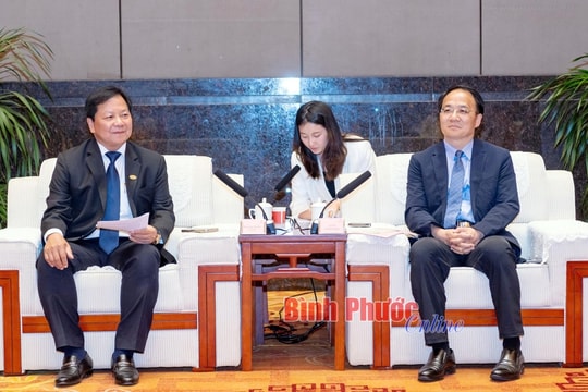 Bình Phước luôn coi trọng thúc đẩy quan hệ hợp tác quốc tế