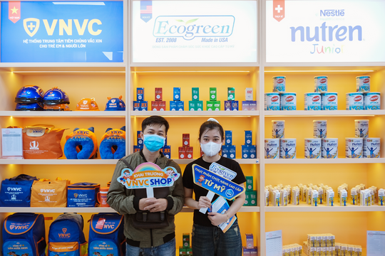 VNVC SHOP ra mắt, giải tỏa nỗi lo hàng giả, hàng kém chất lượng