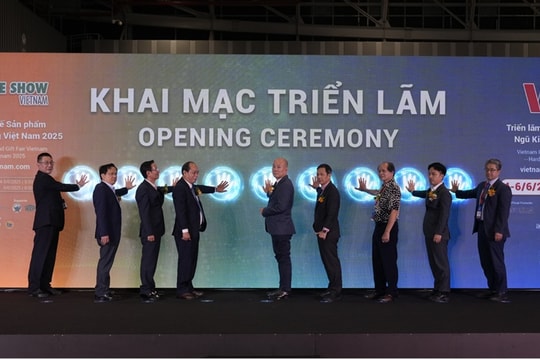 Khai mạc chuỗi triển lãm quốc tế sản phẩm ngũ kim, gia dụng và quà tặng Việt Nam