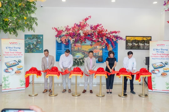 Khai trương Yum Food Village tại VinWonders Nam Hội An