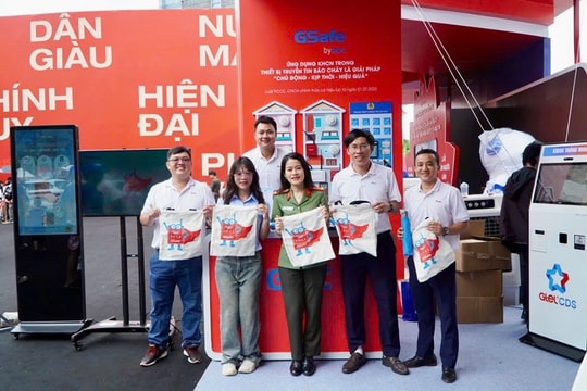 Gian hàng công nghệ GTEL: Dấu ấn chuyển đổi số tại chương trình “Vinh quang CAND Việt Nam”