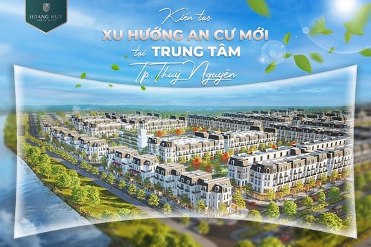 Hoàng Huy Green River - Kiến tạo xu hướng an cư mới tại trung tâm TP Thủy Nguyên