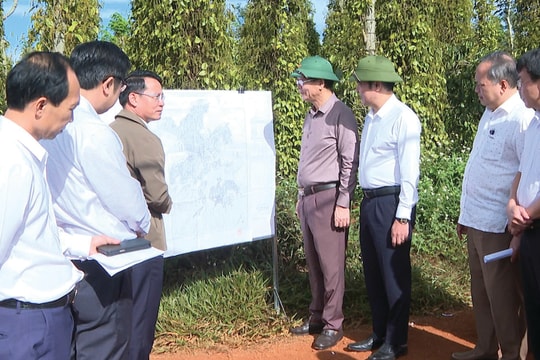 Đắk Nông: Đẩy mạnh triển khai các dự án đầu tư