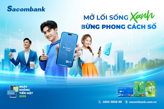 Sacombank đồng hành cùng “Ngày không tiền mặt 2025”