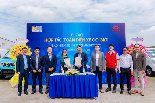 BSH hợp tác với Daehan Motors triển khai bảo hiểm xe Teraco