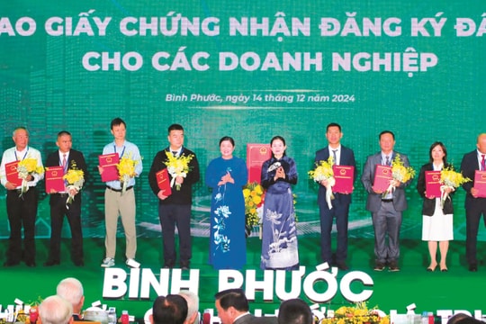 Bình Phước: Đồng hành cùng doanh nghiệp
