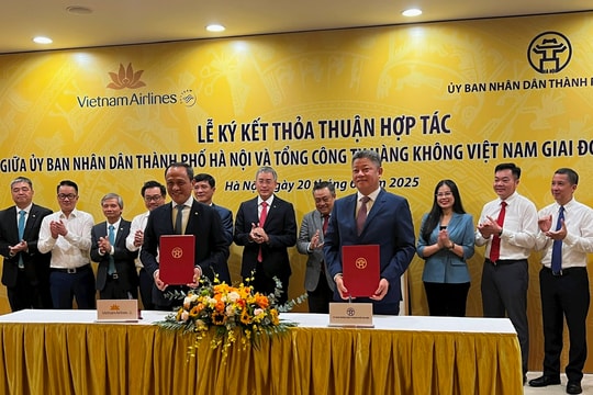 Cú hích hợp tác Hà Nội - Vietnam Airlines