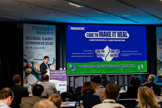 Dấu ấn Vinamilk tại Hội nghị Sữa Toàn cầu 2025: Sữa Việt ngang tầm thế giới về đổi mới, công nghệ