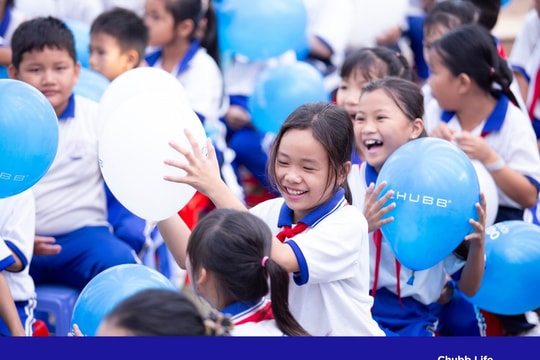 Chubb Life Việt Nam tiếp thêm động lực cho trẻ em khó khăn nhân tháng hành động vì trẻ em