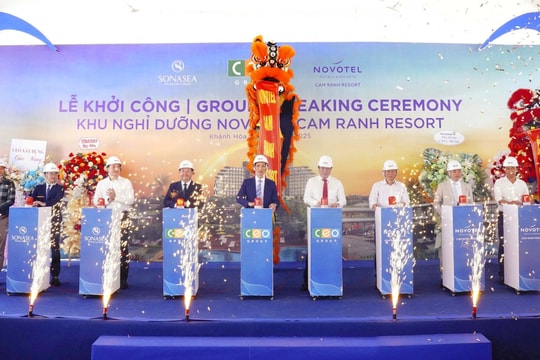 Tập đoàn CEO khởi công Novotel Cam Ranh Resort - biểu tượng mới cho du lịch miền Trung