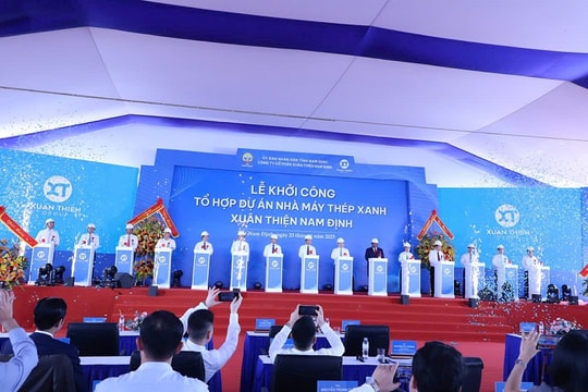 Tổ hợp Nhà máy Thép Xanh Xuân Thiện: Dự án động lực của tỉnh Ninh Bình mới
