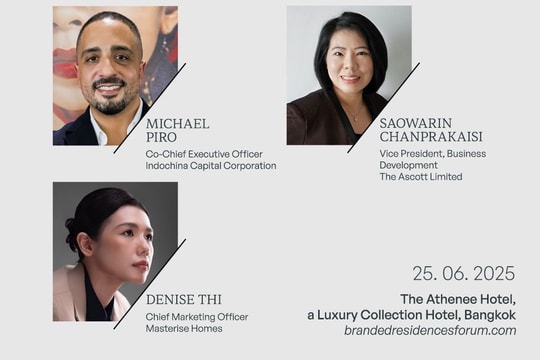 Masterise Homes chia sẻ kinh nghiệm phát triển bất động sản hàng hiệu tại Branded Residences Forum Asia 2025