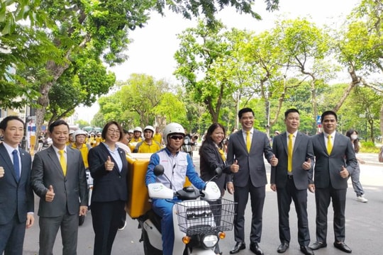 Honda Việt Nam tiếp tục bàn giao 205 xe máy điện cho Bưu điện Việt Nam