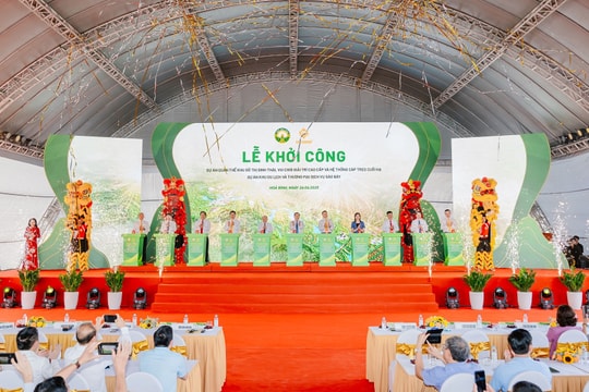 Sun Group khởi công Tổ hợp nghỉ dưỡng khoáng nóng quy mô hơn 21.000 tỷ đồng tại Hòa Bình