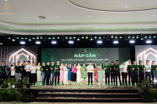 Vinhomes Golden City tổ chức sự kiện ráp căn: QCbest sở hữu quỹ căn vị trí đẹp