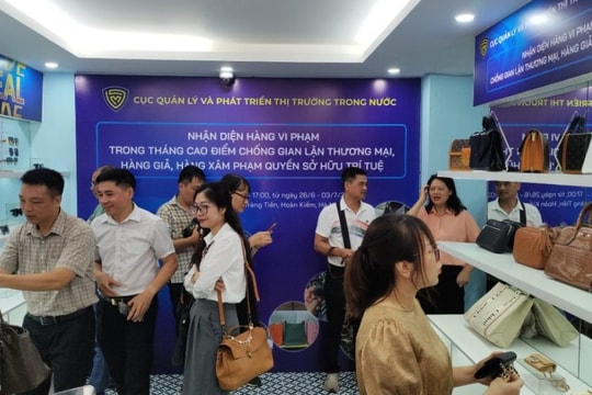 Mở cửa Phòng trưng bày nhận diện hàng giả, hàng xâm phạm quyền sở hữu trí tuệ