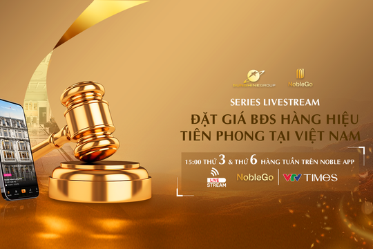 Ngày 1/7: Sunshine Group livestream đặt giá căn hộ khởi điểm bằng 50% giá thị trường