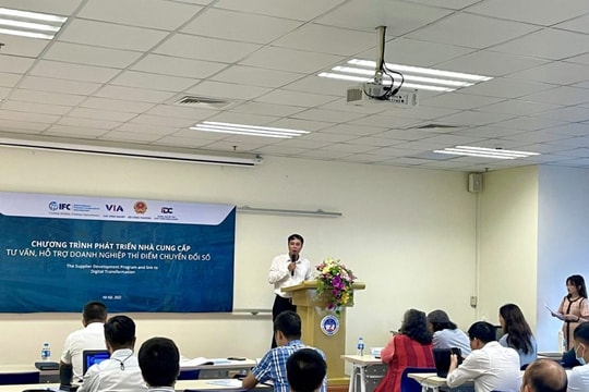 Cục Công nghiệp và IFC triển khai thí điểm chuyển đổi số cho doanh nghiệp CNHT