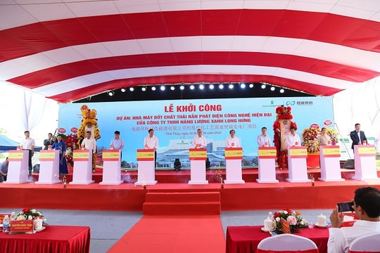 Đặt kỳ vọng vào dự án đốt chất thải rắn phát điện bền vững tại Thái Bình