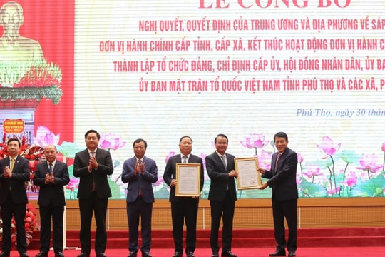 Phú Thọ: Cân bằng về không gian phát triển, tạo cơ hội bứt phá trong thời đại mới