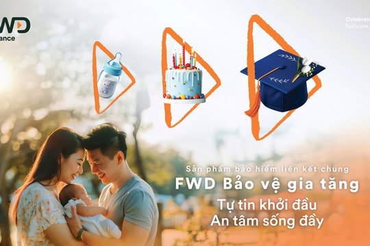 FWD Bảo vệ gia tăng: linh hoạt và gia tăng mức bảo vệ cho khách hàng