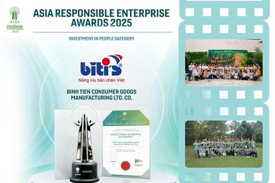 BITI’S - Đại diện Việt Nam duy nhất được vinh danh “Đầu tư vào con người” tại AREA 2025