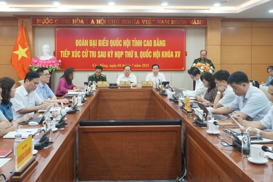 Đoàn đại biểu Quốc hội tỉnh tiếp xúc cử tri sau Kỳ họp thứ 9, Quốc hội khóa XV