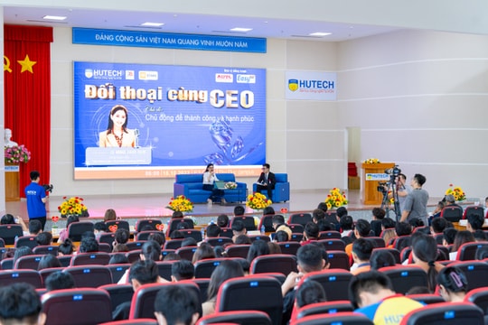 HUTECH nuôi dưỡng tinh thần khởi nghiệp cho sinh viên dám nghĩ lớn, dám hành động