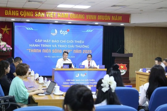 Sẽ vinh danh 20 gương thanh niên sống đẹp tiêu biểu năm 2025